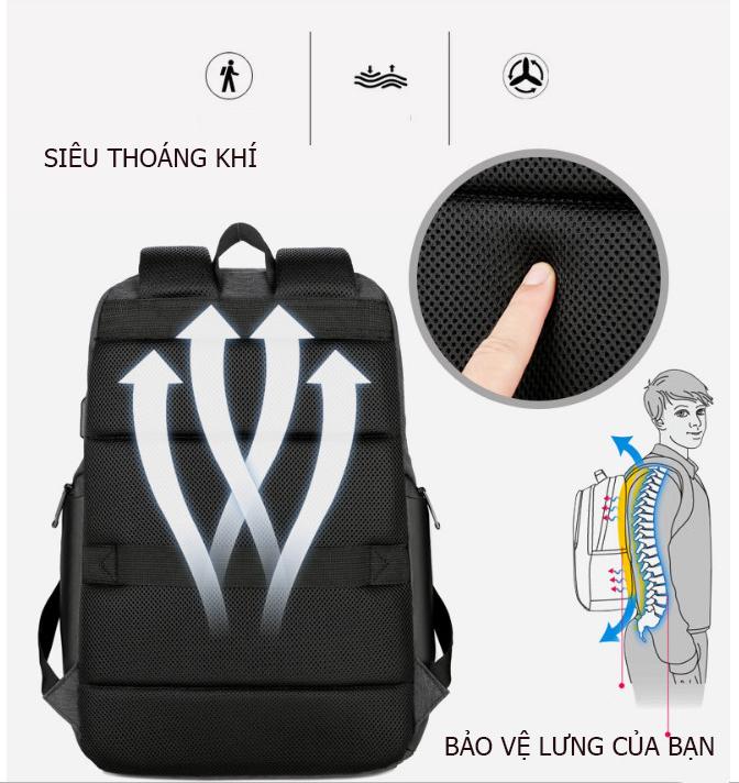 Ba lô nam thời trang cao cấp phong cách châu âu