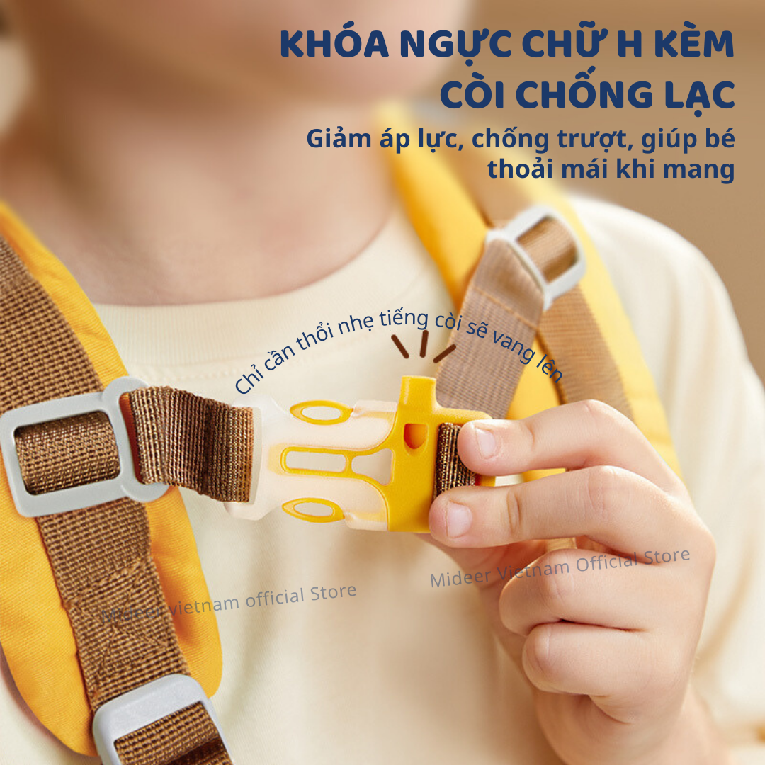 Balo Mideer mầm non, mẫu giáo cho bé đi học Mideer Backpack