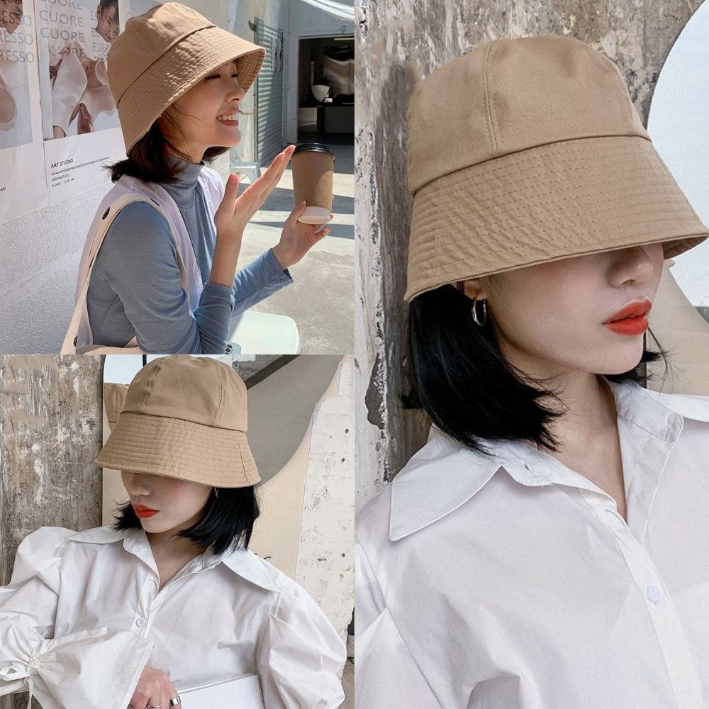 Nón Bucket, Nón Vành Tròn, Nón Cụp Vành Thời Trang Phong Cách Cực Ngầu MD06