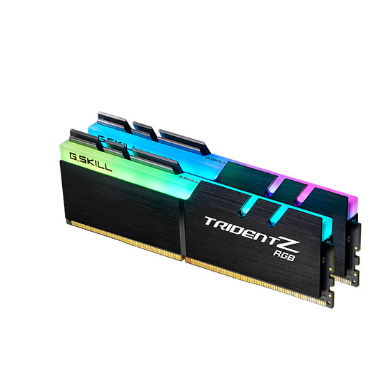 Bộ nhớ RAM PC G.Skill Trident Z RGB DDR4 64GB (32GBx2) 3600MHz (F4-3600C18D-64GTZR) - Hàng Chính Hãng