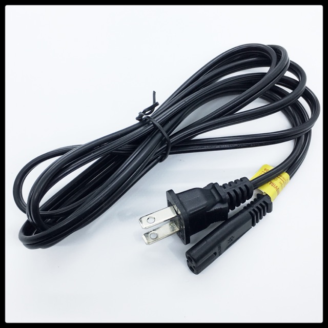 Dây nguồn số 8 dùng cho màn hình máy tính, các loại sạc adapter laptop và các thiết bị điện/điện tử khác, dài 1 mét - Hàng chính hãng