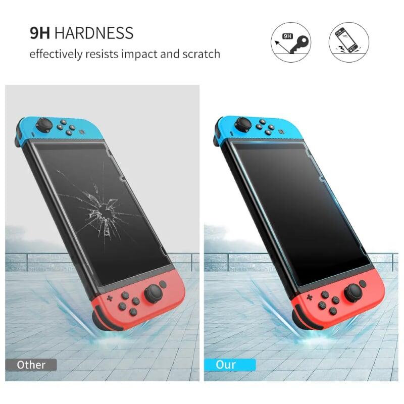 Ugreen UG50728LP153TK hộp 2 miếng Kính cường lực trong suốt cho máy game Nintendo độ cứng 9H cho máy game - HÀNG CHÍNH HÃNG