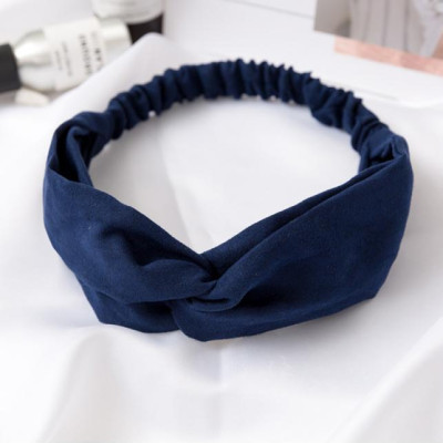 Băng đô turban giữ tóc bản to chất liệu cao cấp cho bạn gái TB07