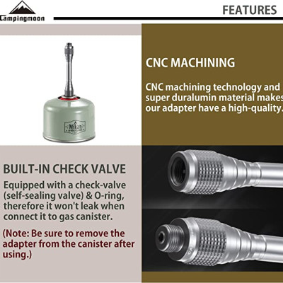 Phụ kiện cây nối dài bình gas mini Campingmoon Z27