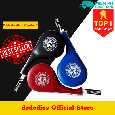 combo 2 đích đá đấm boxing teakwondo, Karate, vovinam, Muay Thái, Vstar, tập võ thuật, combo 2 Vợt Đá Đôi Vợt Đá Đơn (ĐƠN VỊ TÍNH: 1 CÁI) Taekwondo Vovinam Cổ Truyền Kích BOXING- Chính hãng dododios, 
