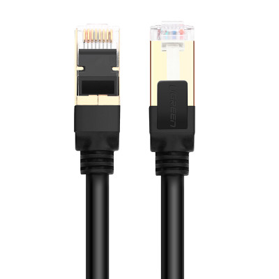 Cáp mạng 2 đầu đúc bọc hợp kim Cat7 STP Dài 10M UGREEN NW107 11273 - Hàng Chính Hãng