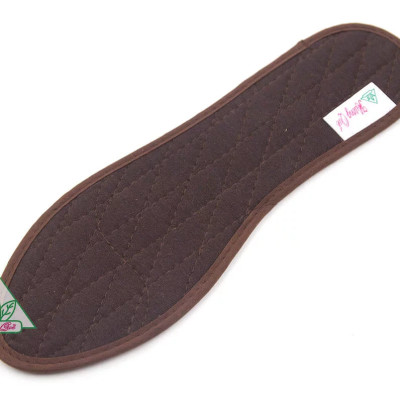 Lót giày thun cotton Hương quế CI-10 làm từ vải cotton - bột quế giúp hút ẩm - khử mùi - phòng cảm cúm và cải thiện sức khoẻ