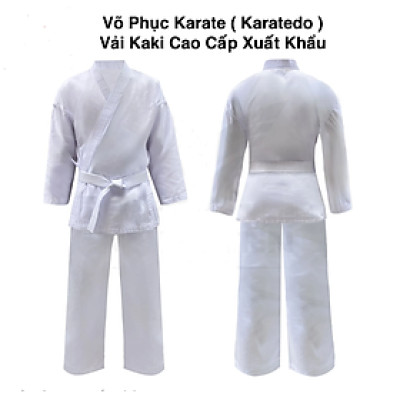 Bộ Đồ Võ phục Karate Nhiều Size Kèm Đai | Quần Áo Tập Võ, Trang Phục Võ Thuật | Đồng Phục Tập Võ Karate