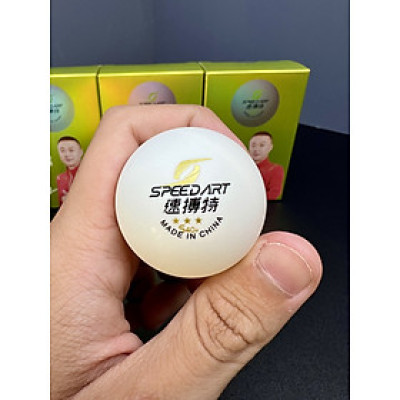 6 Quả Bóng Bàn Thi Đấu Speed Art Cao Cấp 40+ - Bóng Thi Đấu Chuẩn ITTF - Độ Nảy Cực Tốt, Cực Bền Trong Tầm Giá