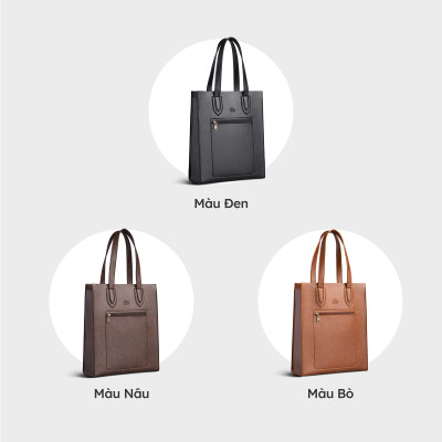 Túi Lata ( Thời trang nữ đi làm cỡ lớn - Túi xách da TX17 )