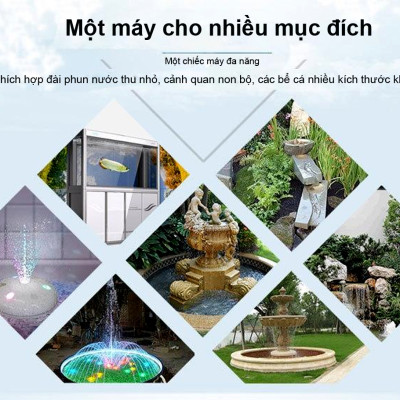 Máy bơm nước ATMAN AT3000 AT4000 AT5000 AT6000 AT8000 AT10000 lọc nước bể cá, bơm sinh hoạt, tiểu cảnh, đài phun nước cao cấp