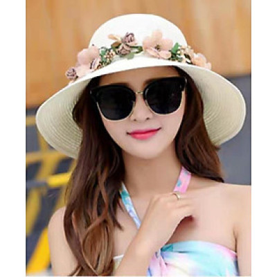 NÓN NỮ RỘNG VÀNH ĐI BIỂN  ĐẸP - DN19VT0759