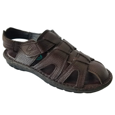 Giày Sandal Nam Bít Đầu BIGGBEN Da Bò Thật Cao Cấp SD142