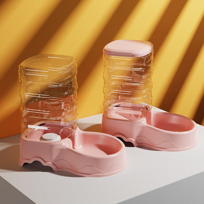 Khay Bát Ăn Và Bình Nước Tự Động Cho Chó Mèo Dung Tích 3.5L