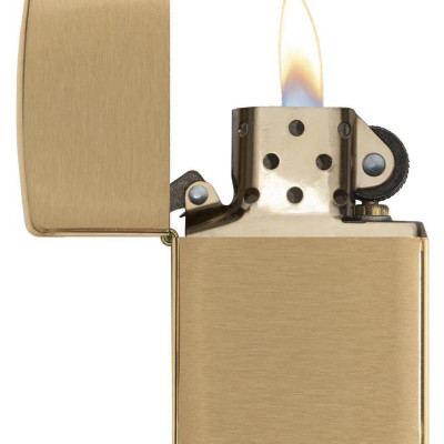 Bật Lửa Zippo Brushed Brass 204B