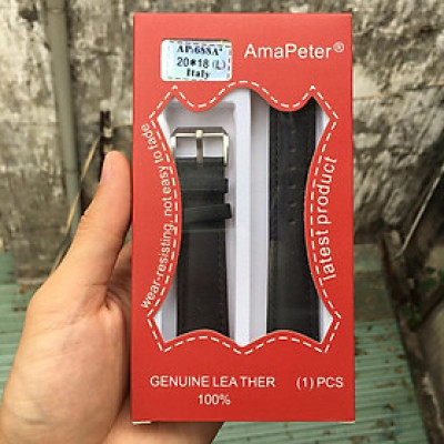 Bộ Dây Da Thay Thế Cho Đồng Hồ Đeo Tay Nam Nữ Nhiều Size