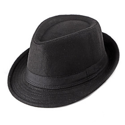 Mũ phớt nam trung niên vải dạ MNA07