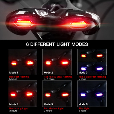 Yên xe đạp WHEEL UP mềm với sạc USB Đèn hậu cảnh báo, Đệm ghế thoáng khí cho Xe đạp đường trường MTB