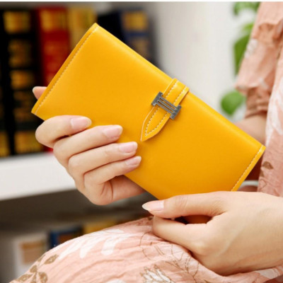 Ví nữ cầm tay phong cách Hàn Quốc 204429 (vàng)