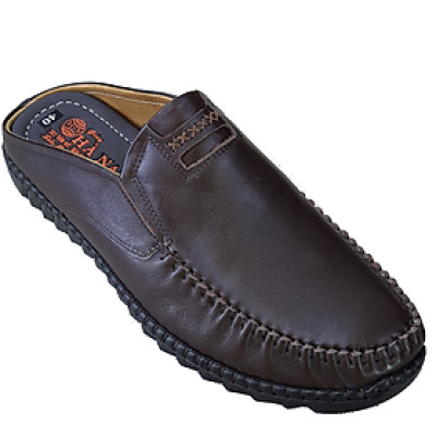 Dép bít mũi nam da bò thật HÀ NAM cao cấp GSB2044