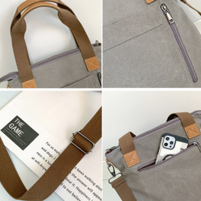 Túi xách túi đeo vai nữ vải canvas thời trang cao cấp phong cách mới