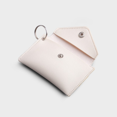 Ví Yuumy ( Thời trang nữ nắp gập cỡ nhỏ - Ví móc khóa da Seasand YMK15 )