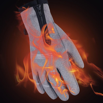 Găng tay đi xe đạp, chống trơn trượt và thoáng khí, có thể lướt màn hình cảm ứng