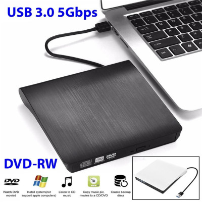 Ổ ĐĨA DVD RW CẮM NGOÀI CHO LATOP DESTOP OS ĐỜI MỚI usb 3.0 và cổng Type C -Hàng Chính Hãng