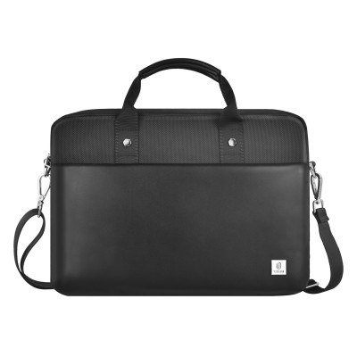  Túi Wiwu Hali Layer Bag dành cho máy tính bảng, laptop ngăn ngoài để phụ kiện làm bằng da PU, không thấm nước - Hàng chính hãng