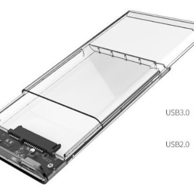 Hộp ổ cứng ORICO 2139U3 2.5" SSD/HDD SATA 3 USB 3.0 trong suốt - Hàng Chính Hãng