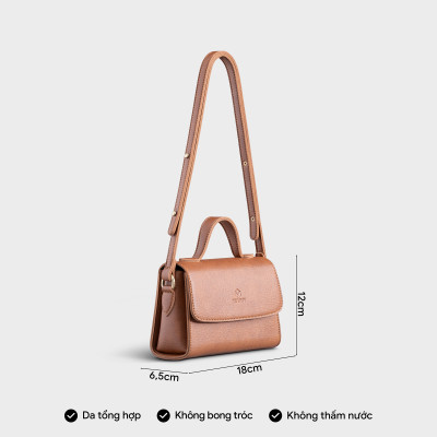 Túi Yuumy ( Thời trang nữ mini - Túi đeo chéo da Bergen YN179 )