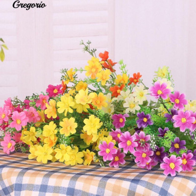 Hoa cúc baby giả loại 1 - dài 25cm - Cây giả, hoa lụa Decor trang trí nhà cửa