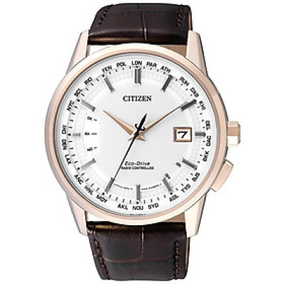 Đồng Hồ Nam Citizen Dây Da CB0153-21A - Mặt Trắng (Sapphire)