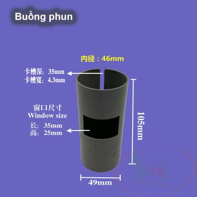 Máy tạo khói Mist Maker mini phun sương tạo ẩm bể bán cạn cá tép tiểu cảnh