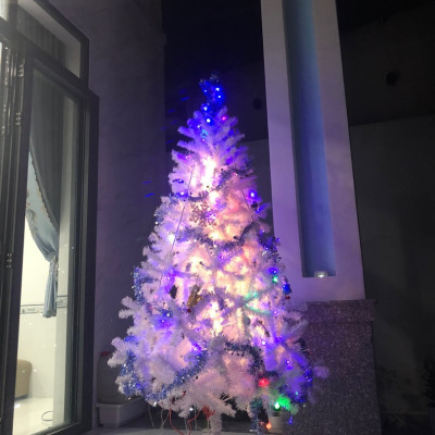 Cây thông noel màu trắng 1m2 - Tán dày và đẹp, cây thông chắc chắn và dể tháo lắp