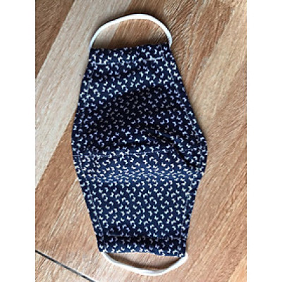 Lốc 10 khẩu trang vải 100% cotton nhiều họa tiết