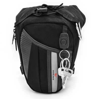 Túi đeo thắt lưng đeo vai chéo dành cho nam đi xe máy, xe đạp, leo núi