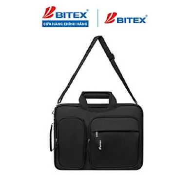 Cặp học sinh đa năng Bitex C-002 màu đen dành cho học sinh cấp 2, học sinh cấp 3, sinh viên, người đi làm
