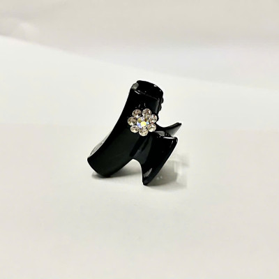 Kẹp tóc Hàn Quốc đính đá lãng mạn cho nữ - Kẹp tóc mái mini dễ thương - Kẹp tóc hoa mai đá