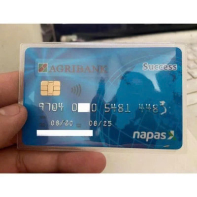 COMBO 10 BAO ĐỰNG THẺ CĂN CƯỚC CMND - ATM - NHÂN VIÊN - SINH VIÊN - BẰNG LÁI XE