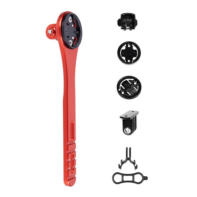 Bao gồm ba bộ điều hợp cho Garmin, cho Bryton, cho máy tính xe đạp Cateye. Đi kèm với một giá đỡ máy ảnh thể thao và đèn pin.