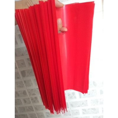 1 KG túi hột xoài trơn bóng dẻo màu đỏ,đủ size - Hàng chính hãng