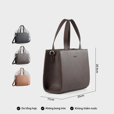 Túi Trita ( Thời trang nữ kiểu dáng đơn giản cỡ trung - Túi xách da RTX45 )