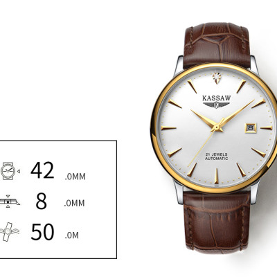 Đồng hồ nam chính hãng KASSAW K865-1