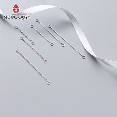 Charm bạc dây xích trang trí - Ngọc Quý Gemstones