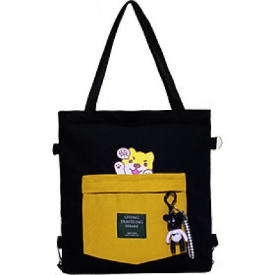 Túi Vải Tote Đeo Chéo Balo Hình Chó Con Hàng Quảng Châu Cực Tốt