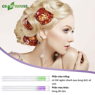 DÂY VỆ SINH LỖ TAI - Dây Vệ Sinh Lỗ Xỏ Khuyên Tai - 60 dây chỉ vệ sinh lỗ xỏ khuyên