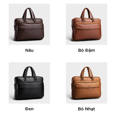 Cặp Công Sở Lata ( Thời trang nam basic - Cặp da CA26 )