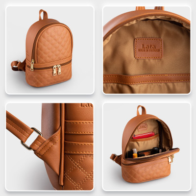 Balo Lata ( Thời trang nữ công sở cỡ nhỏ - Balo da BAL57 )