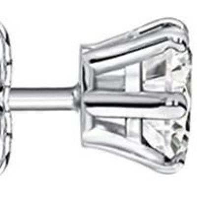 Bông Tai Kim Cương Nhân Tạo Gix Jewelry GE000003 - Trắng